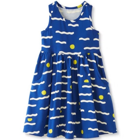 Hanna Andersson Other - Hanna Andersson Sleeveless Playground Dress with Pockets size 4